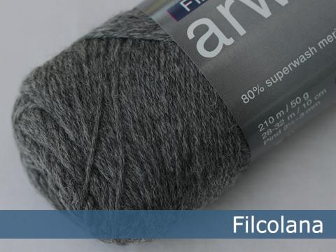 Garnnøgle fra Filcolana Arwetta Classic Medium Grey 955