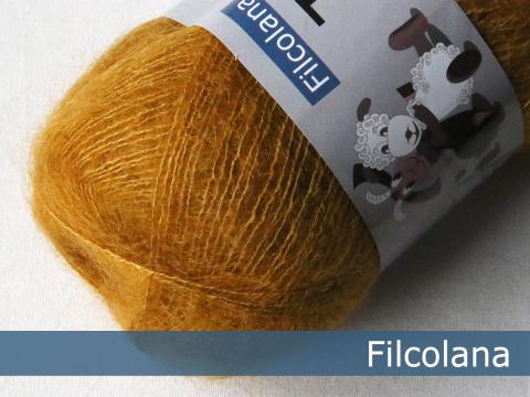 Garnnøgle fra Filcolana Tilia Mustard 136