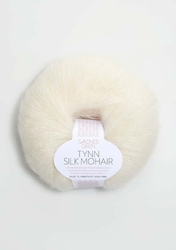 Tynn Silk Mohair Natur 1012