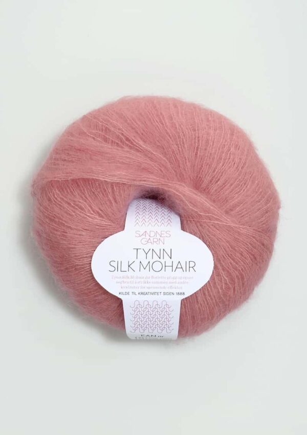 Tynn Silk Mohair Rosa 4323