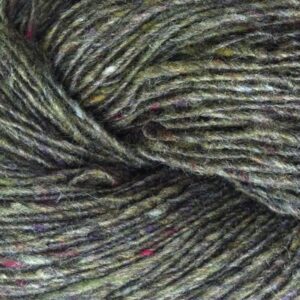 Garnnøgle fra Isager Tweed Bottle Green