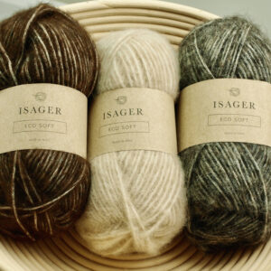 Isager ECO SOFT i 56% Alpaca og 44% Organic Pima Cotton