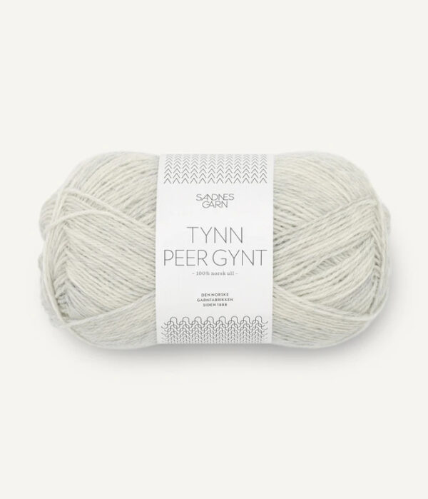 Tynn Peer Gynt Lys Gråmeleret 1021