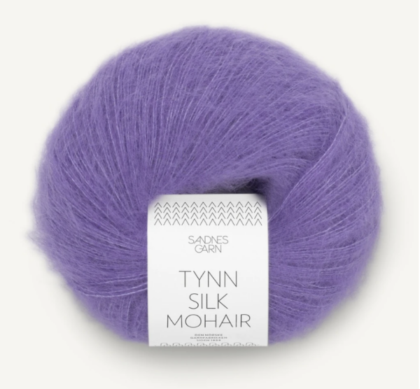 Tynn Silk Mohair Pasjonsblomst 5235