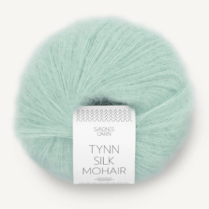 Tynn Silk Mohair Blå Dis 7720