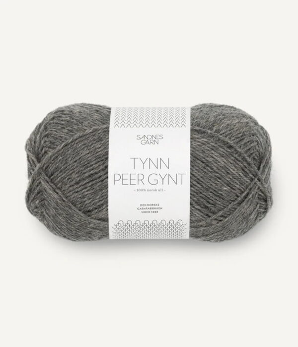 Tynn Peer Gynt Mørk Gråmelert 1053