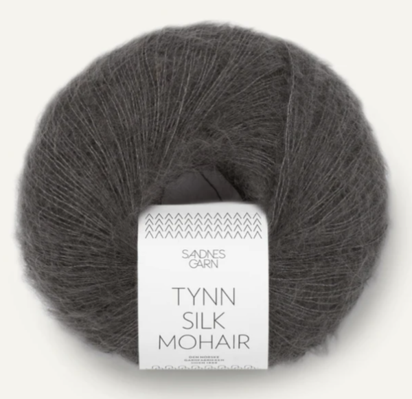Tynn Silk Mohair Bristol Black 3800