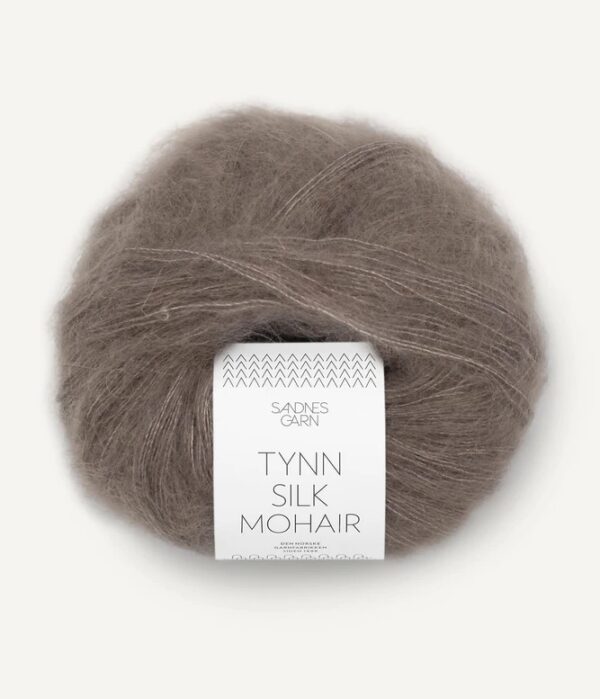 Tynn Silk Mohair Eikenøtt 3161