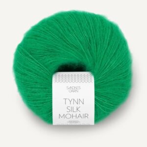 Tynn Silk Mohair Jelly Bean Green 8236