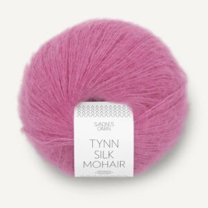 Tynn Silk Mohair Shocking Pink 4626