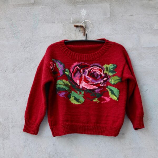 Blomsterbluse