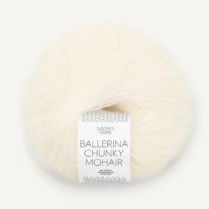 Sandnes Ballerina Chunky Mohair 77% mohair, 18% uld. 5% polyamid