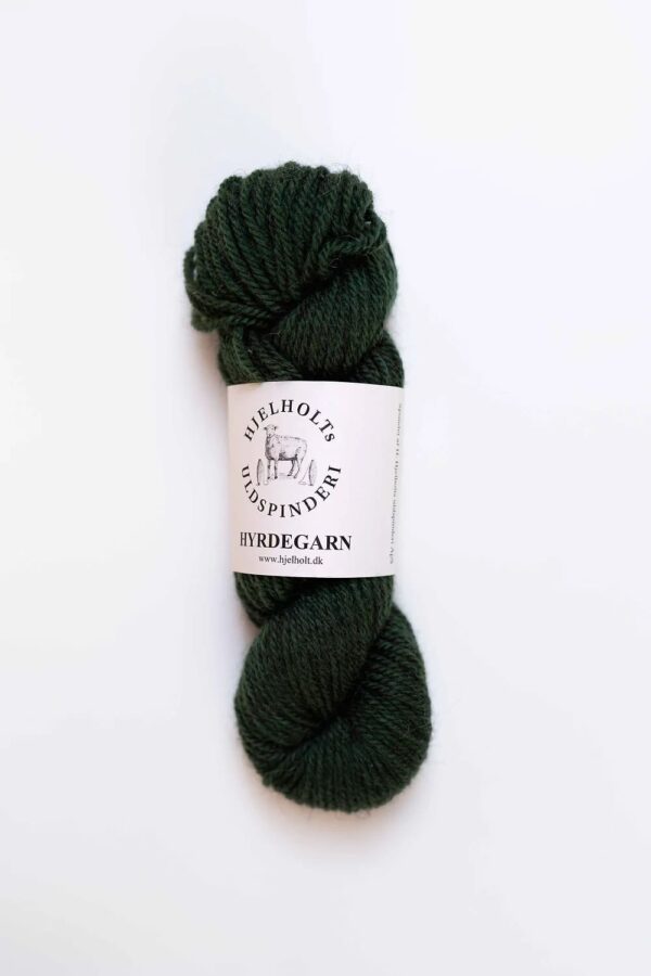 Hyrdegarn Mørk grøn 11