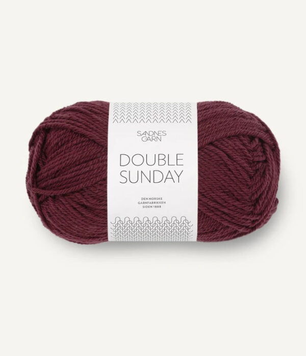 Double Sunday Dyp Burgunder 4372
