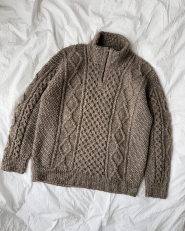 Dagmar Zipper Sweater Man - Image 2