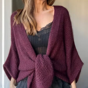 Fungus Shawl Cardigan