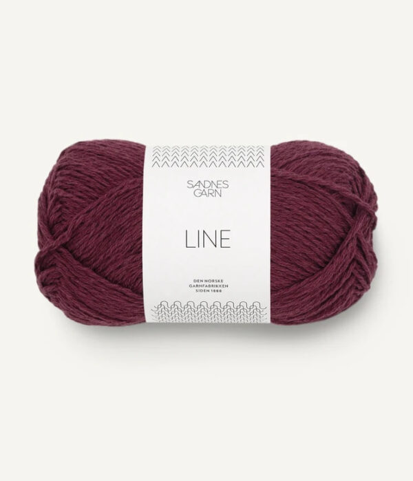 Line Dyp Burgunder 4372