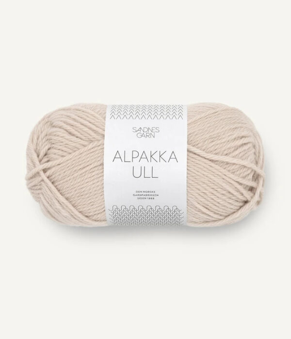 Alpakka Ull Marsipan 2321