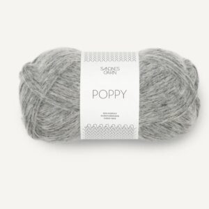 Sandnes Poppy Gråmelert 1042