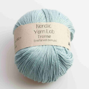 Tromsø Ensfarvet Lys Dueblå 3686