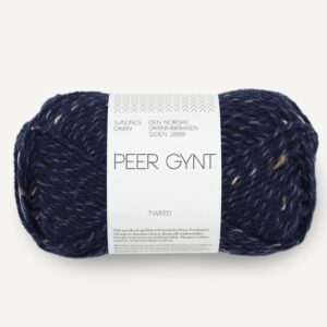 Peer Gynt Marineblå m/natur tweed 5585