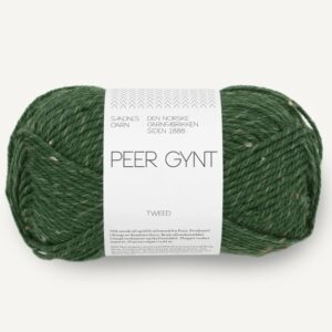 Peer Gynt Skoggrønn m/natur tweed 8085