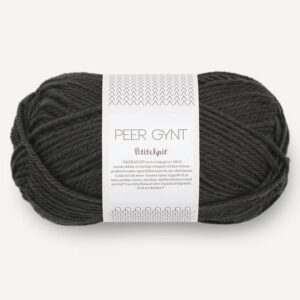 Sandnes PetiteKnit Peer Gynt Dusty noir 3891
