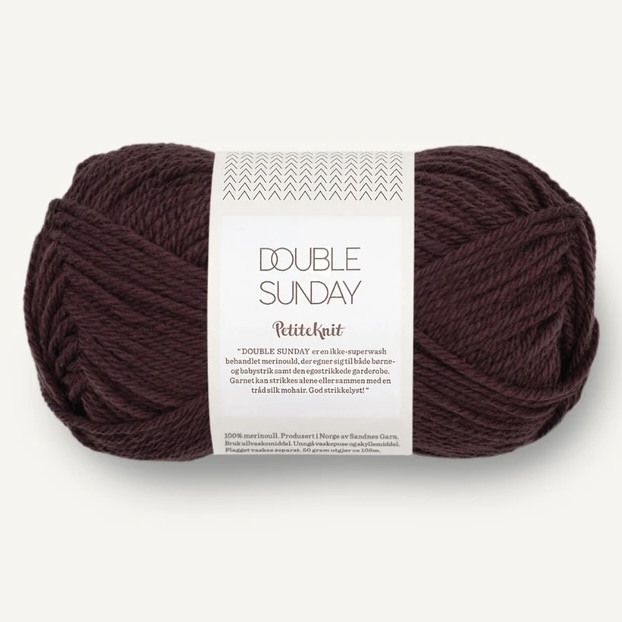 PetiteKnit Double Sunday Velvet Fig 4682