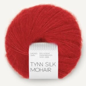 Tynn Silk Mohair True red 4219