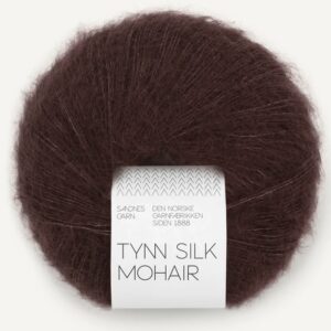 Tynn Silk Mohair Dark fudge 4381