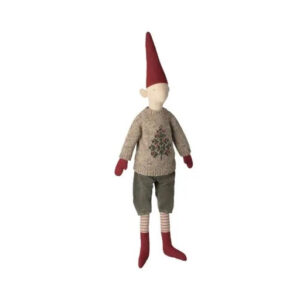 Maileg Nisse Str. 5 Dreng - Strikket Sweater