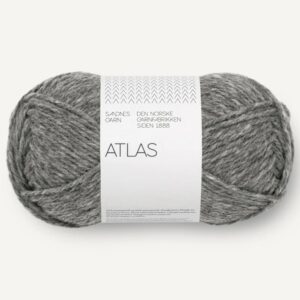 Atlas Mørk gråmelert 1055