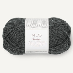 PetiteKnit Atlas Charcoal Melange 1070