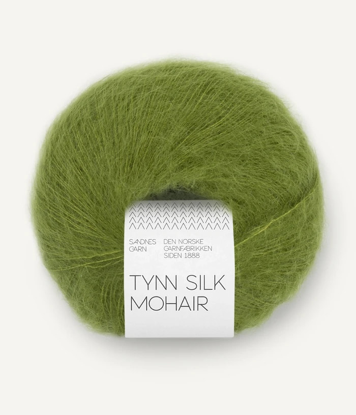 Tynn Silk Mohair Matcha 9564