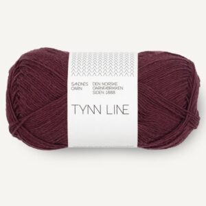 Tynn Line Burgundy 4372