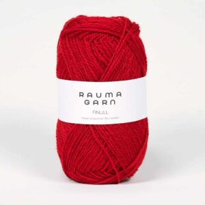 Finull Mørk rød 435