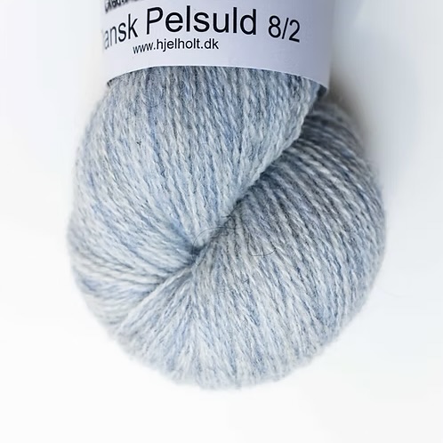 Dansk Pelsuld 8/2 - Isblå 08