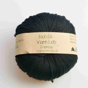 Tromsø Ensfarvet Sort 0067