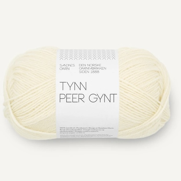 Tynn Peer Gynt Natural White 1012