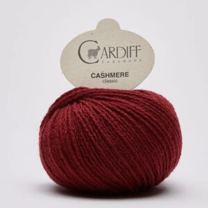 Cardiff Cashmere Granata 628