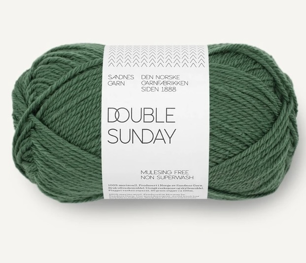 Double Sunday Elm Green 8073