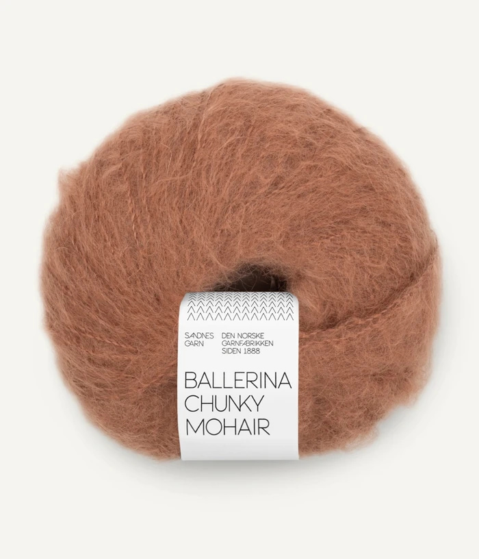 Ballerina 3342 Chunky Mohair Mocha Mousse