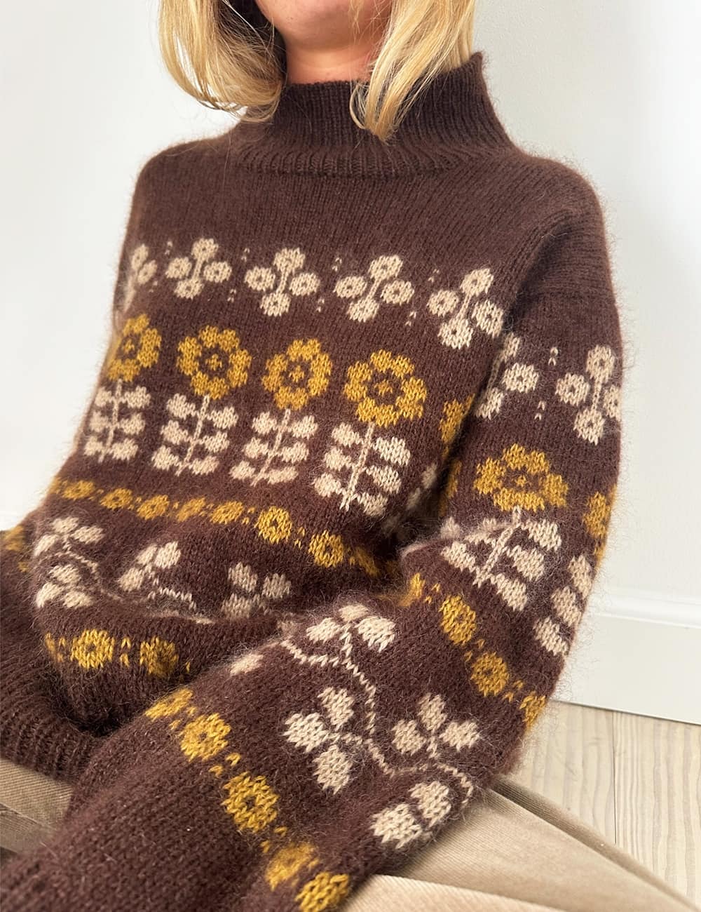 Mona Sweater Brun udgave - Billede 2
