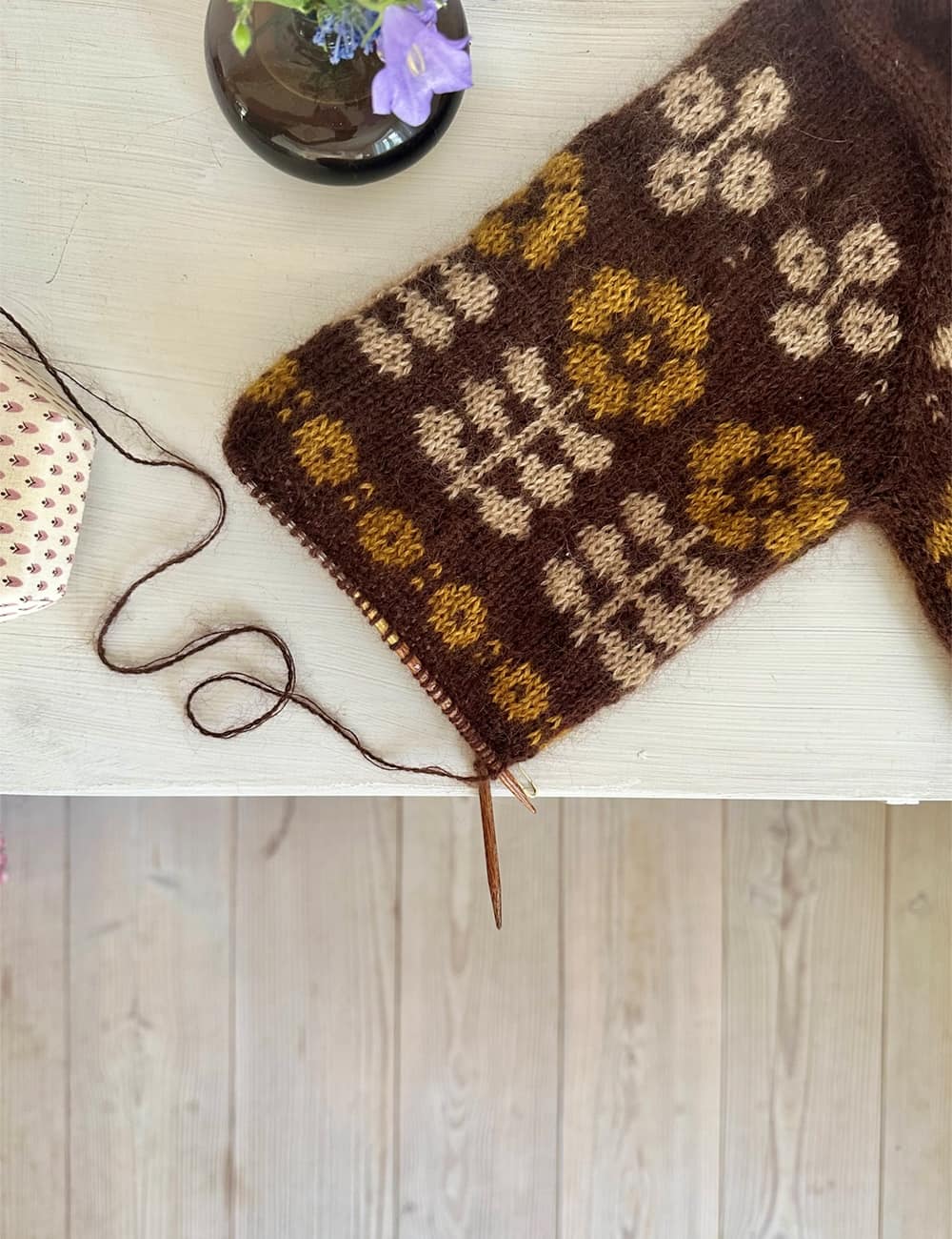 Mona Sweater Brun udgave - Billede 5