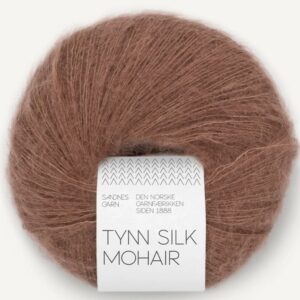 Tynn Silk Mohair Pecan Brown 3052