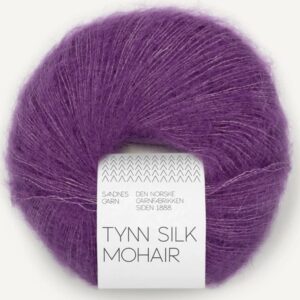 Tynn Silk Mohair Plum 5045