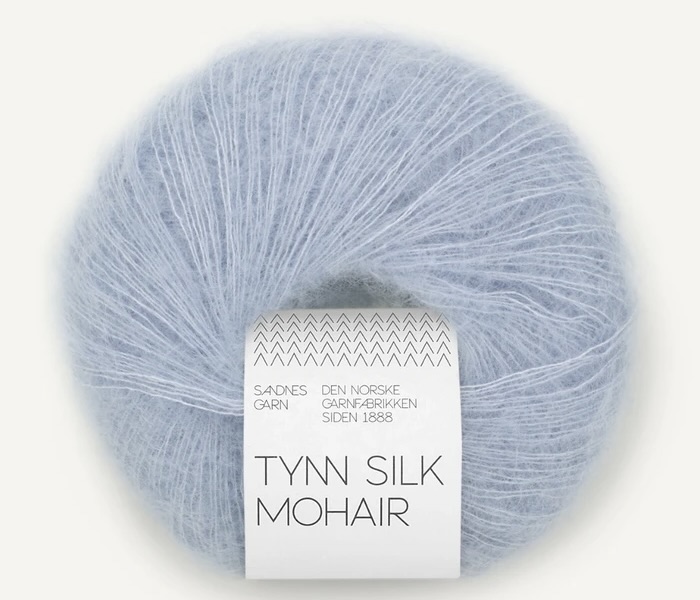 Tynn Silk Mohair Brunnera Blue 5812