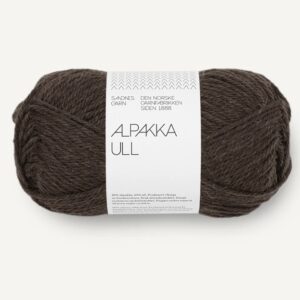 Alpakka Ull 2382 Espresso